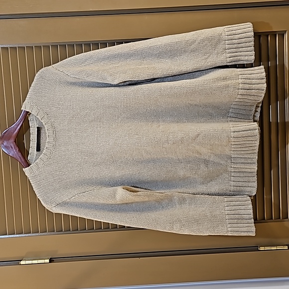 Jenni Kayne Cashmere Amelia Crewneck Sweater Warm Sand XS/S Oversized EUC! HP🥳 - Picture 3 of 12